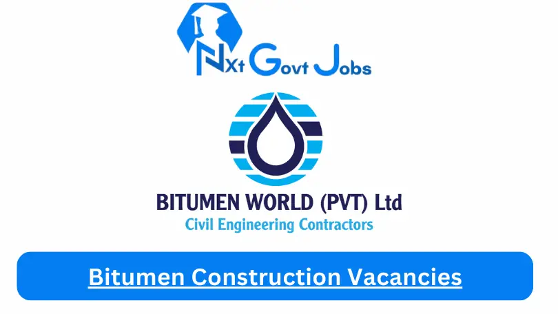 Bitumen Construction Vacancies