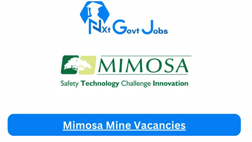 Mimosa Mine Vacancies