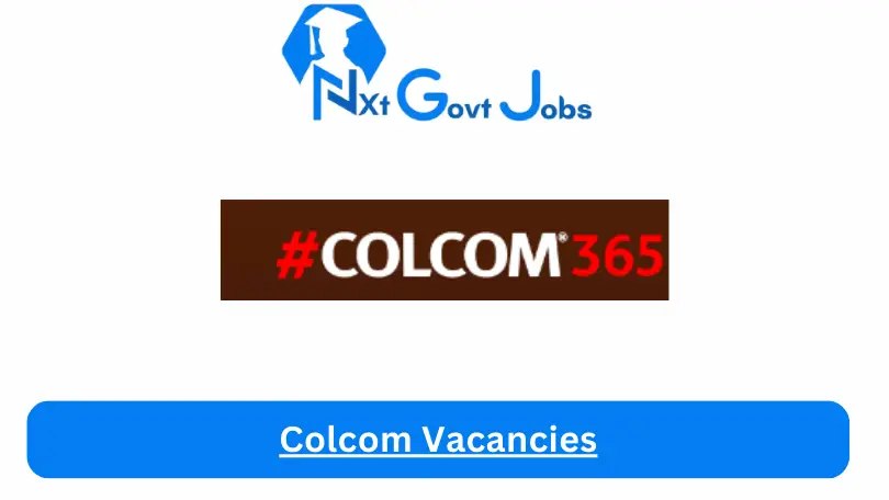 Colcom Vacancies