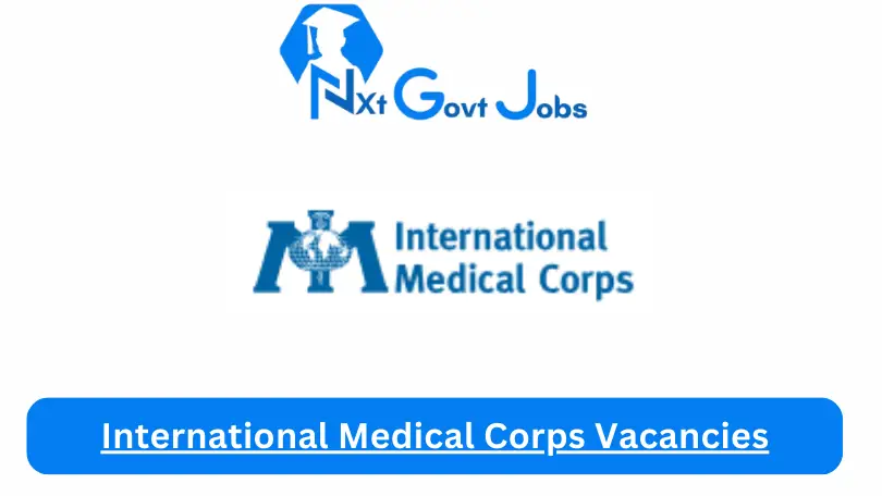 International Medical Corps Vacancies