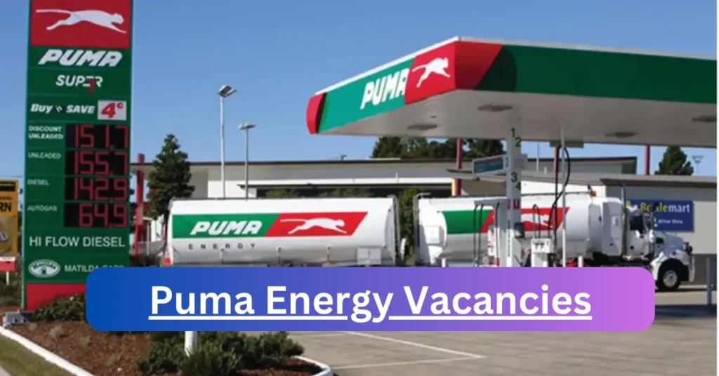 Puma Energy Vacancies
